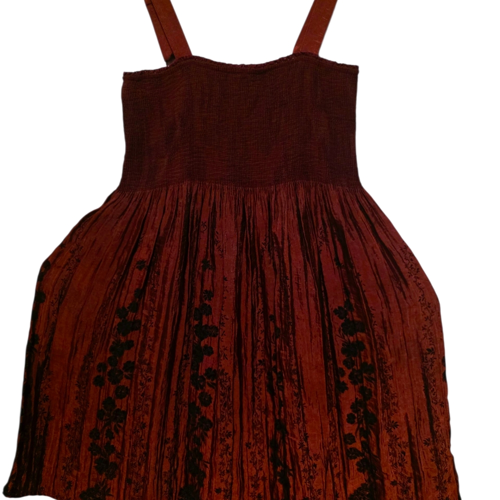 Lane Bryant Brown and Black Mini Dress